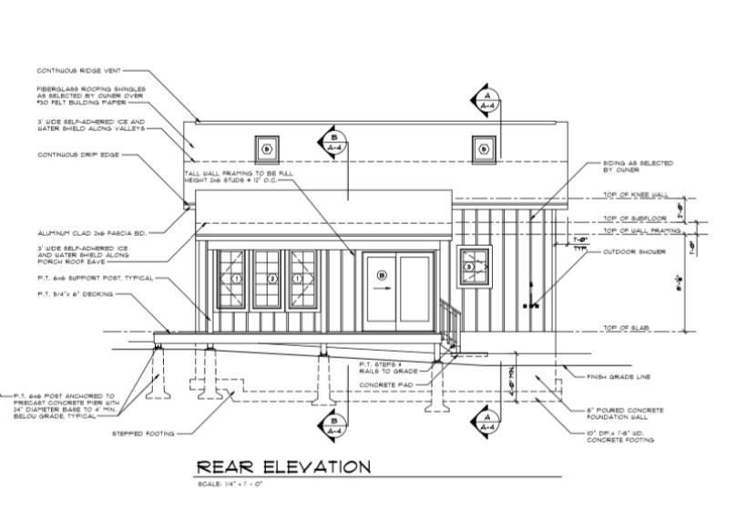 Rear elevation